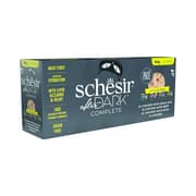 SCHESIR عبوة متنوعة After Dark 12x80g باتيه في مرق (دجاج/لحم بقري/بط) للقطط product image