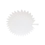 طبق تقديم بتصميم ورقة 35*29 سم بعلبة من Easy Life Madagascar - أبيض product image