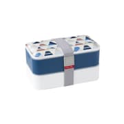 حافظة طعام طبقتين 1200 مل مع أدوات مائدة من Easy Life Abstract product image