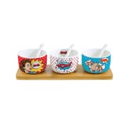 طقم صلصات 7 قطع من Easy Life Pop Art - ألوان متعددة product image