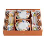 طقم فناجين قهوة 12 قطعة 100 مل بعلبة من Easy Life Tutti Frutti - ألوان متعددة product image