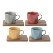 طقم فناجين قهوة 8 قطع 110 مل بعلبة من Easy Life Take a Break - ألوان متعددة product image