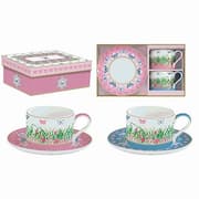 طقم فناجين شاي 4 قطع 240 مل بعلبة من Easy Life Spring Parade - ألوان متعددة product image