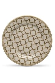 طبق جانبي 19.5 سم من Easy Life Deco - ذهبي وأبيض product image