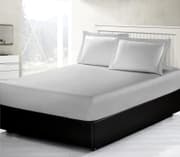 طقم شرشف سرير مطاط كوين 3 قطع من ARMN Vero Italy - رمادي فاتح product image
