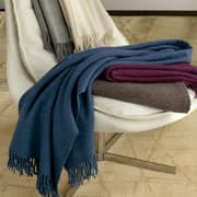 بطانية صوف مارينو طبيعي 130*190 سم من Somma Provenzale - كحلي product image