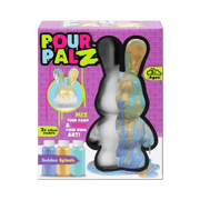 Pour Palz Bunny Golden Splash - 40ml DIY Fluid Art Kit product image