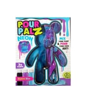 Pour Palz W3 Metallic Asst - 40ml Fluid Art Craft Kit product image