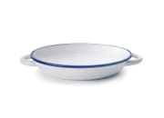 طبق بمقابض 24 سم من Ibili Blanca - أبيض وأزرق product image