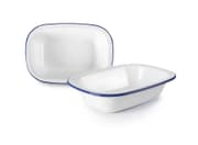 طبق عميق 20 سم من Ibili Blanca - أبيض وأزرق product image
