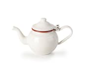 إبريق شاي 0.5 لتر من Ibili Bordeaux - أبيض وأحمر product image