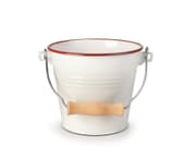 دلو 14 سم من Ibili Bordeaux - أبيض وأحمر product image