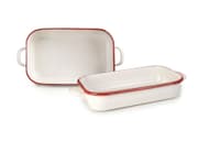 صينية فرن 32 سم من Ibili Bordeaux - أبيض وأحمر product image