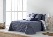 طقم غطاء سرير صيفي مفرد ونص قطعتين من Canete Vento - كحلي product image