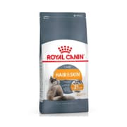 طعام جاف للقطط (Hair & Skin) لتحسين لمعان الفراء ودعم صحة الجلد، 10 كجم من Royal Canin product image