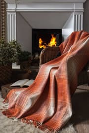 بطانية صوفا مجوز 220*200سم من Iyigeceler Istanbul Casual - برتقالي product image