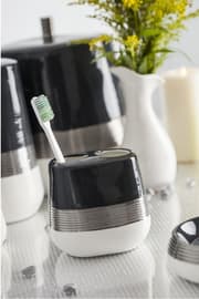حامل فراشي أسنان من Primanova Lucas - أسود product image