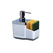 ستاند ضاغطة صابون سائل وكوب للإسفنجة من Primanova Toskana - أبيض product image