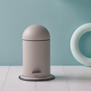 سلة قمامة 3 لتر من Aquanova Ona - رمادي فاتح product image