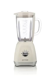 Gorenje 800W Classic Design Blender with 1.8L Glass Jar 5 Speeds Pulse Ice Crush White - B800RLBK product image