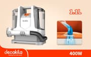 Decakila Portable Spot Cleaner – 400W, 1.1L Tank, IPX4 (CEVC006W) product image