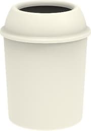 CP Round Dust Bin 5L Off White product image