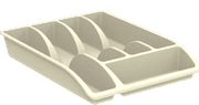 CP Cutlery Tray Large Off White product image