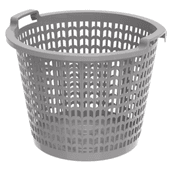 CP Wide Laundry Basket 50 Liters Grey product image