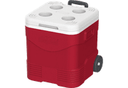 CP ICEBOX PICNIC 45L TROLLEY RED product image