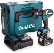 دريل شحن 18V مع شاكوش DHP484RTJ بطارية 3 A من ماكيتا Makita product image