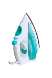 SHARP 2000W Steam Iron with 300ml Water Tank Ceramic Soleplate Self-Cleaning Turquoise/White - EI-SH21-Y3 product image