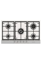 Frigidaire 90cm Built-in Gas Hob with 5 Burners Wok Burner Hot Surface Indicators Anti-Fingerprint Stainless Steel - FGH96524XS product image