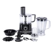 محضرة طعام جيباس 10 في 1 بقدرة 800 واط بملحقات متعددة للفرم والخلط والعجن product image