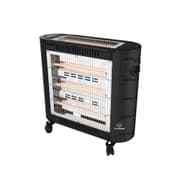 مدفأة كهربائية هوم إلكتريك بقدرة 2000 واط، 2 وضع حرارة، ترموستات، حاجب أمان product image