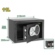 خزنة إلكترونية JADEVER 11 لتر مع لوحة مفاتيح رقمية وتأمين متميز product image