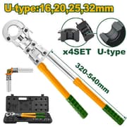 أداة ضغط يدوية على شكل حرف U من Jadever لنطاق تثبيت 16-32MM مع رأس دوار 360° product image