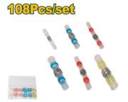 طقم موصلات لحام من 108 قطعة – مجموعة أطراف أسلاك انكماش حراري من JADEVER product image