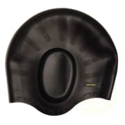 طاقية سباحة سليكون من مادة عالية الجودة لحماية الشعر والأذن أثناء السباحة product image