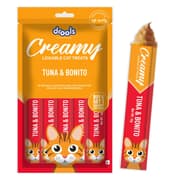 مكافآت درولز الكريمية بالتونة والبونيتو وزن 75 غرام سناك للقطط product image