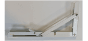 زاوية رف أبيض متحركة 20x10 سم product image