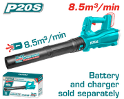 نفّاخ لاسلكي TOTAL 20 فولت بتدفق هواء عالي السرعة للتنظيف الخارجي product image