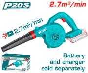 نفاخ هواء محمول 20 فولت TABLI2078 بسرعة 18000 دورة مثالي للتنظيف product image