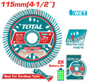 Total TAC061151 دسك قص ﻣسكر 4.5 انش Ultrathin diamond disc product image