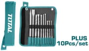 طقم ريش و ازاميل كبس 10 قطع من توتال product image