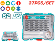 TOTAL 37PCs Precision Screwdriver Set (TACSD30376) product image