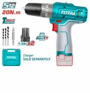 دريل شحن مع شاكوش 12 فولت من Total product image