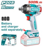 دريل بوكسات شحن 500n.m بمحرك بدون فحمات من توتال TOTAL product image
