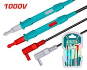 TOTAL Test Lead 1000V كابل اختبار 100 سم مع طول قلم 150 مم للقياسات الدقيقة product image