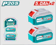 طقم بطاريات شحن 20 فولت 5 أمبير من توتال TOTAL product image