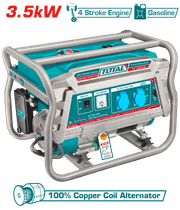 TOTAL Gasoline Generator 3.5kW | 208mL (TP135006) product image